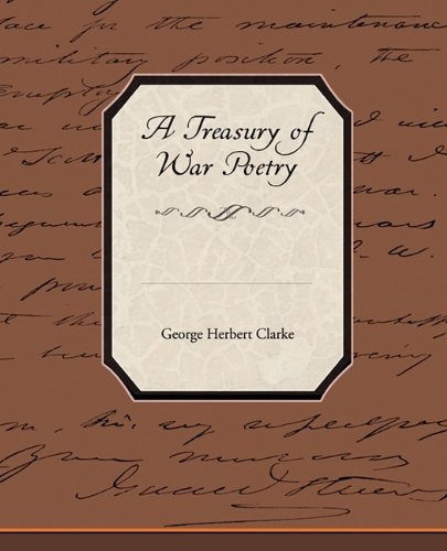 A Treasury of War Poetry Poetry