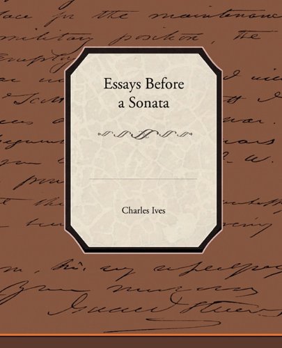 Product Image: Essays Before a Sonata