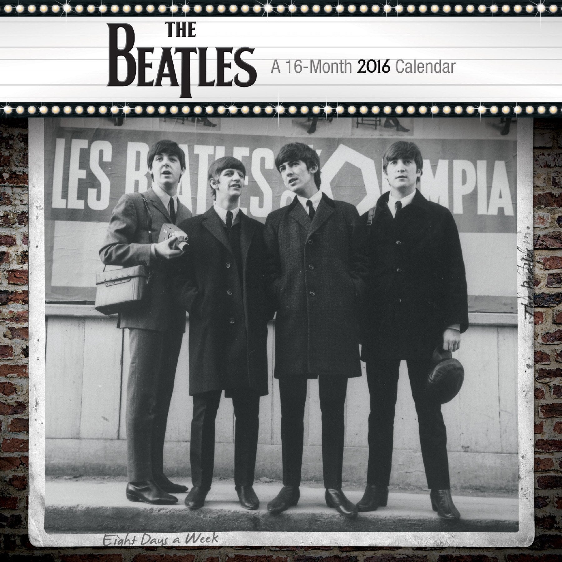 The Beatles 2016 Calendar Books