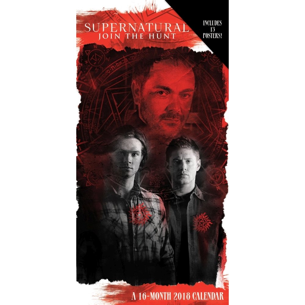 Supernatural 2018 Poster Calendar: Includes 13 Posters! Calendars