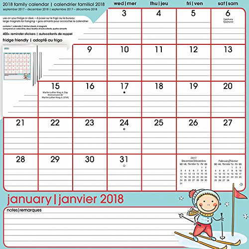 Family 2018 Calendar book