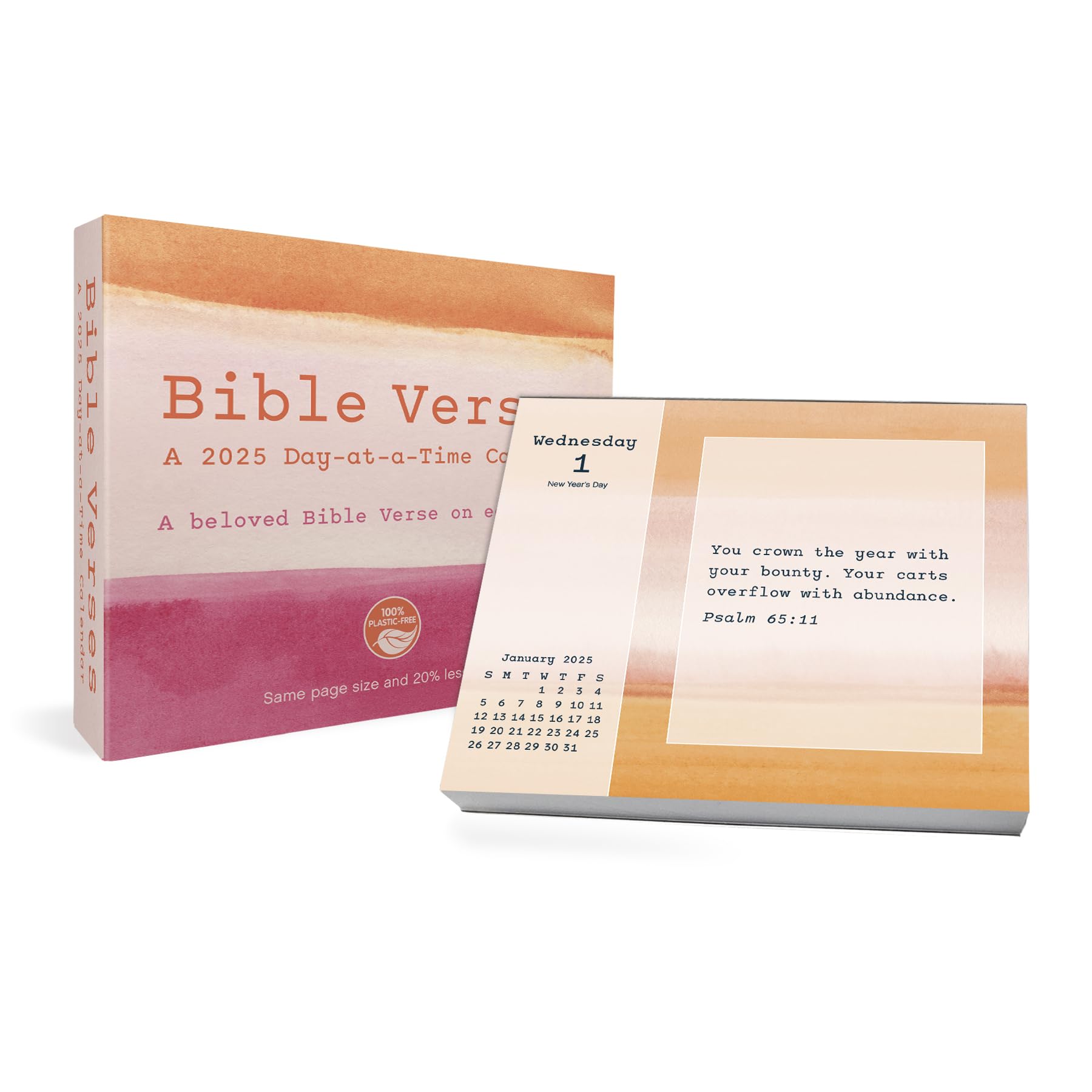 2025 Bible Verses Day-at-a-Time Box Calendar Calendars