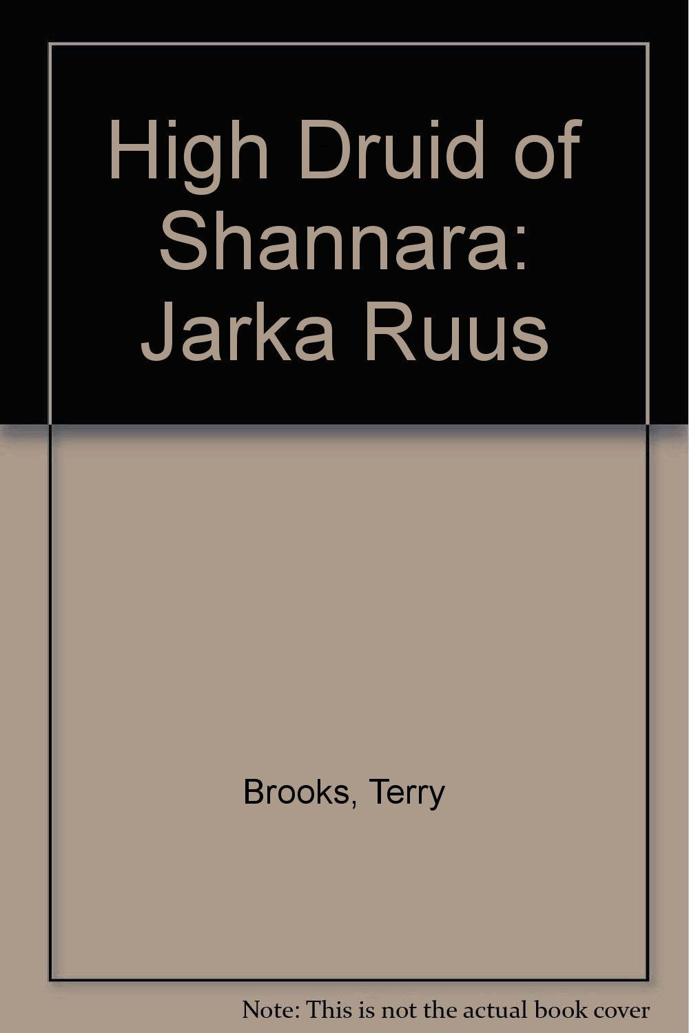 High Druid of Shannara: Jarka Ruus Fantasy & Sci-Fi