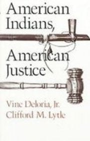 American Indians, American Justice Books