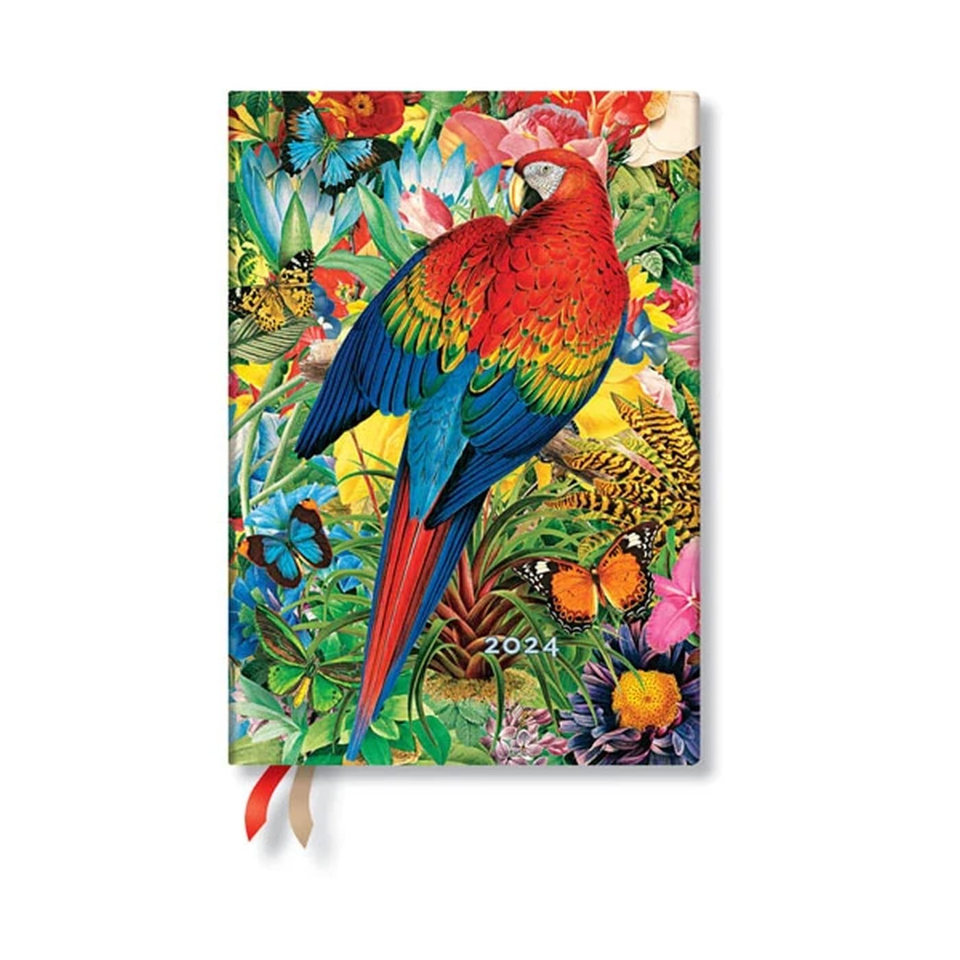 Tropical Garden (Nature Montages) Midi 12-month Dayplanner 2024 Garden & Plants