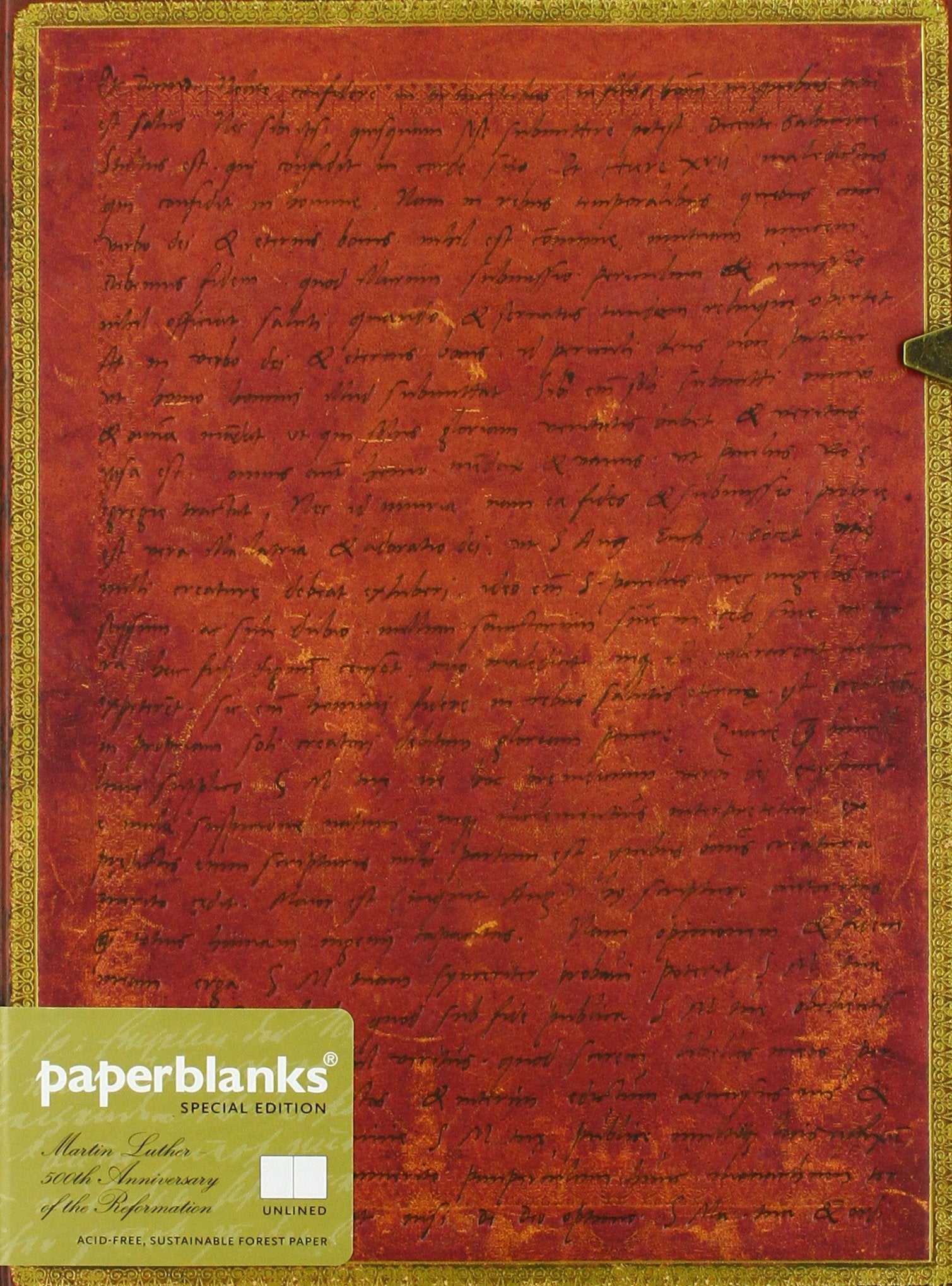 Paperblanks Faszinierende Handschriften Martin Luther 500. Jahrestag der Reformation Notizbuch Ultra Unliniert Sonderausgabe Books