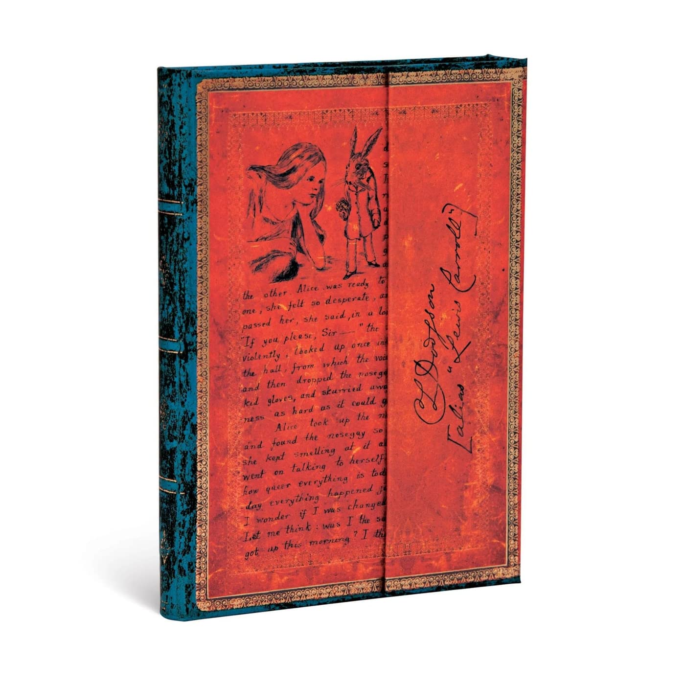 Paperblanks - Faszinierende Handschriften Lewis Carroll Alice im Wunderland - Notizbuch Midi Liniert, Midi (180 x 130): Lined Midi (Embellished Manuscripts Collection) Leisure, Home & Garden