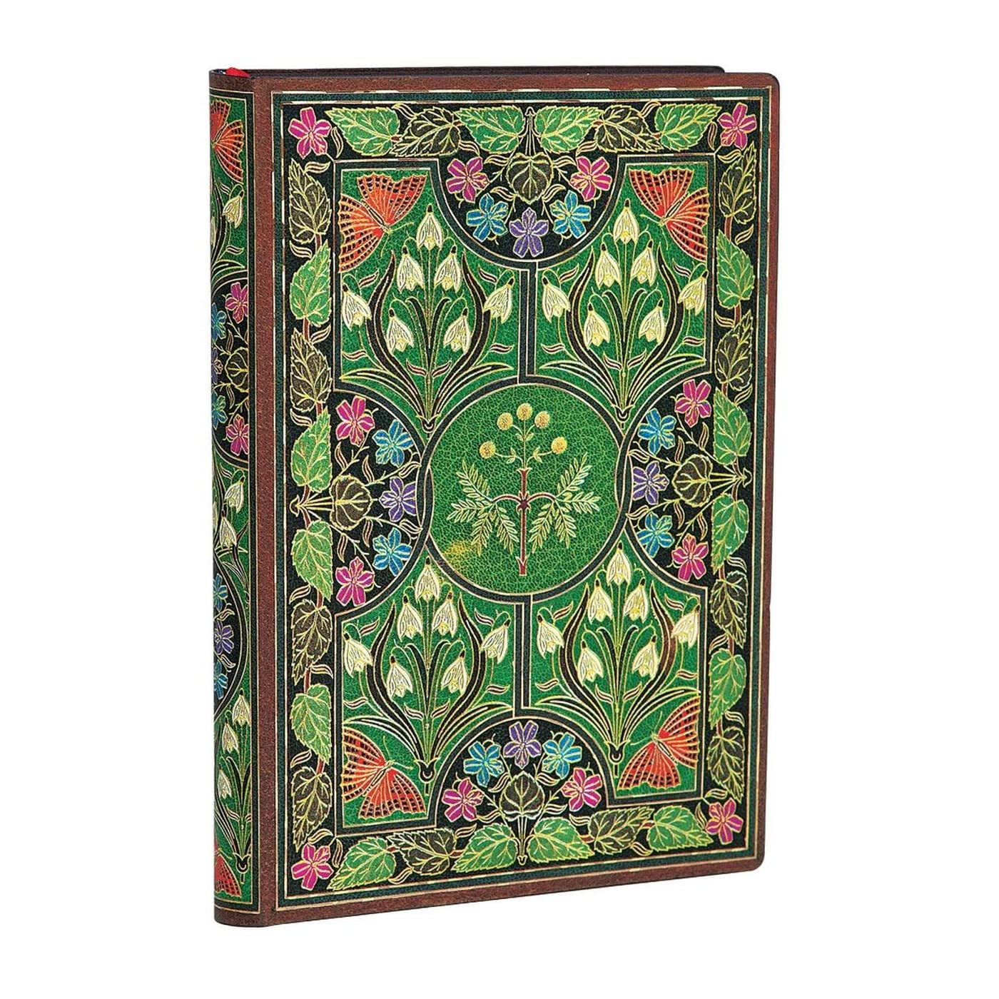 Paperblanks Blühende Poesie Notizbuch Mini Flexi Unliniert 240 Seiten (Flexis), Mini (140 x 95) Books