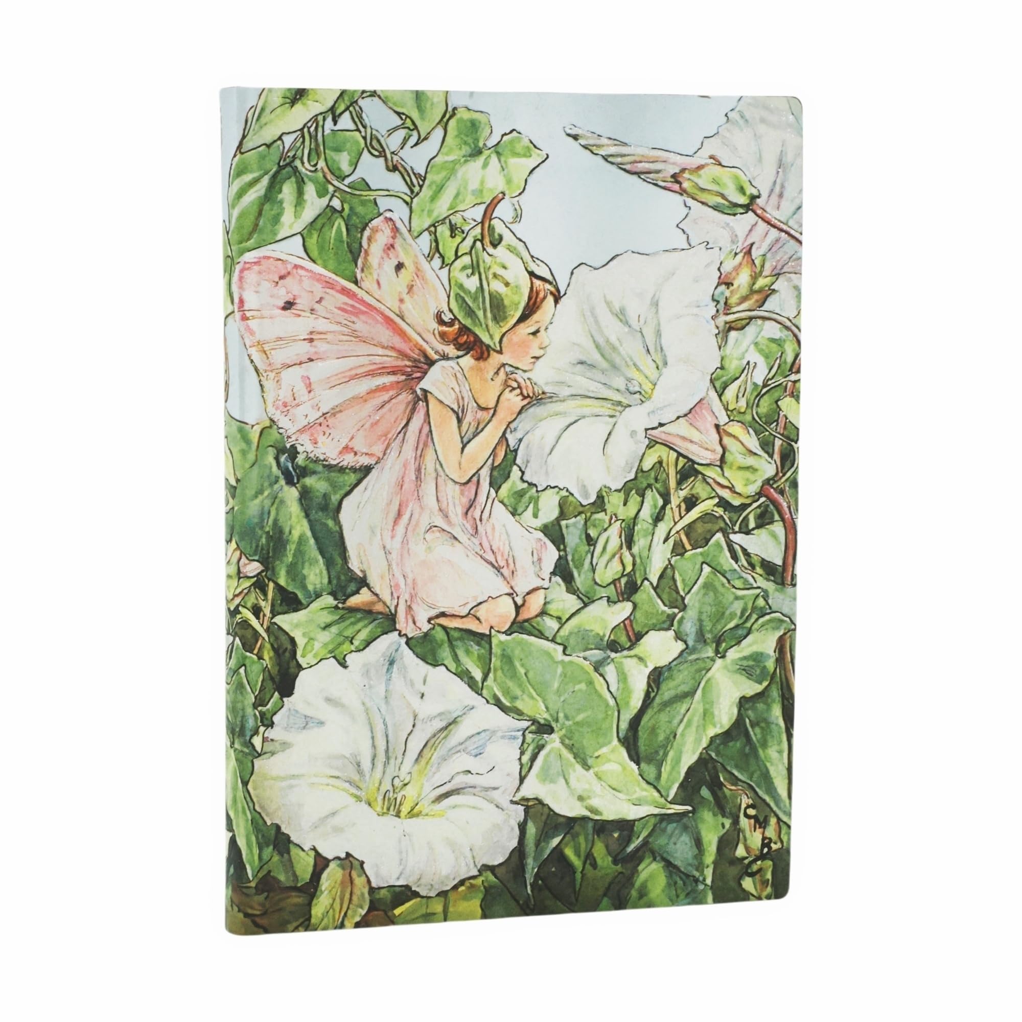 Paperblanks - Bindweed Fairy - Flower Fairies - Midi - Lined - Elastic Band - 176 Pg - 100 Gsm Partnership & Love
