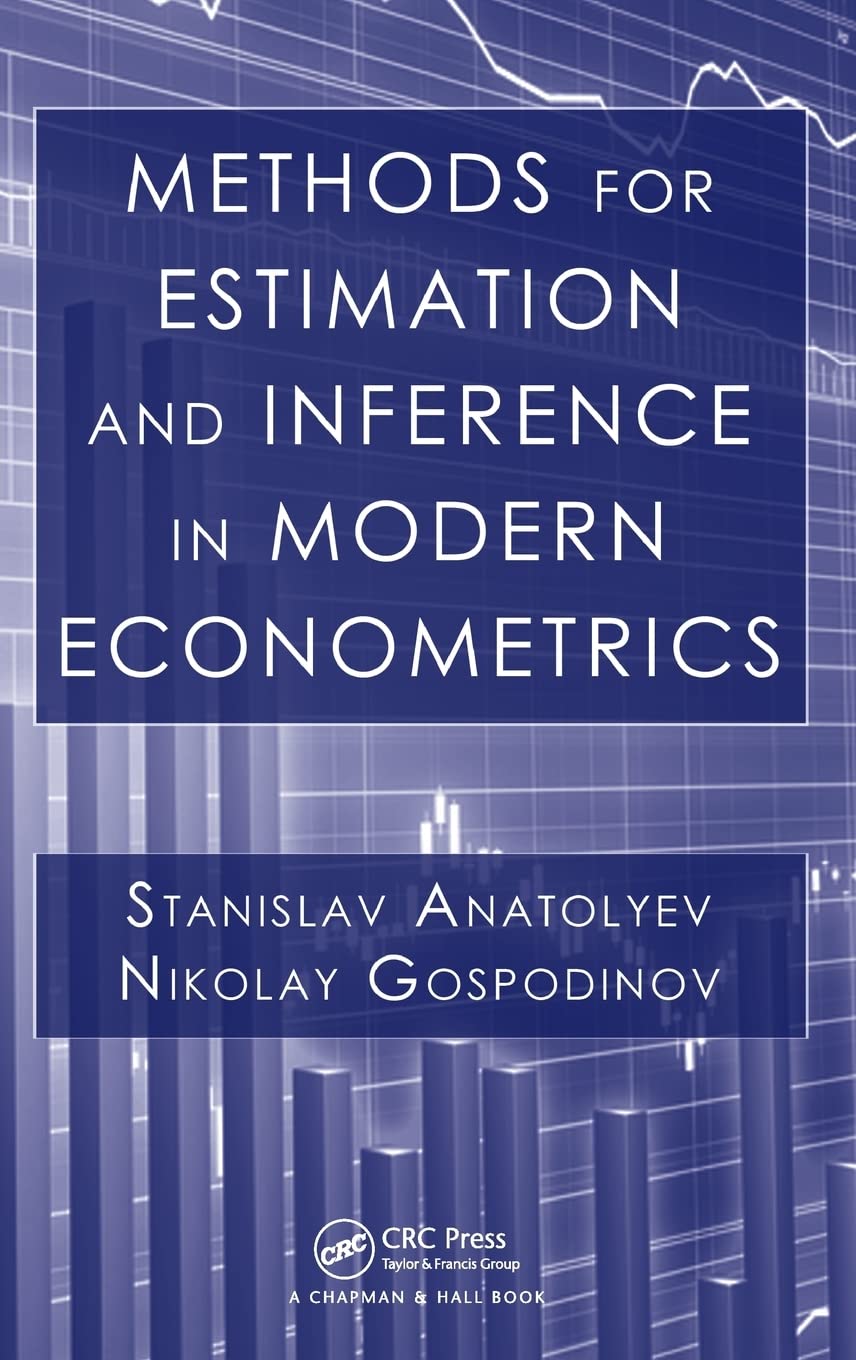 Product Image: Methods for Estimation and Inference in Modern Econometrics