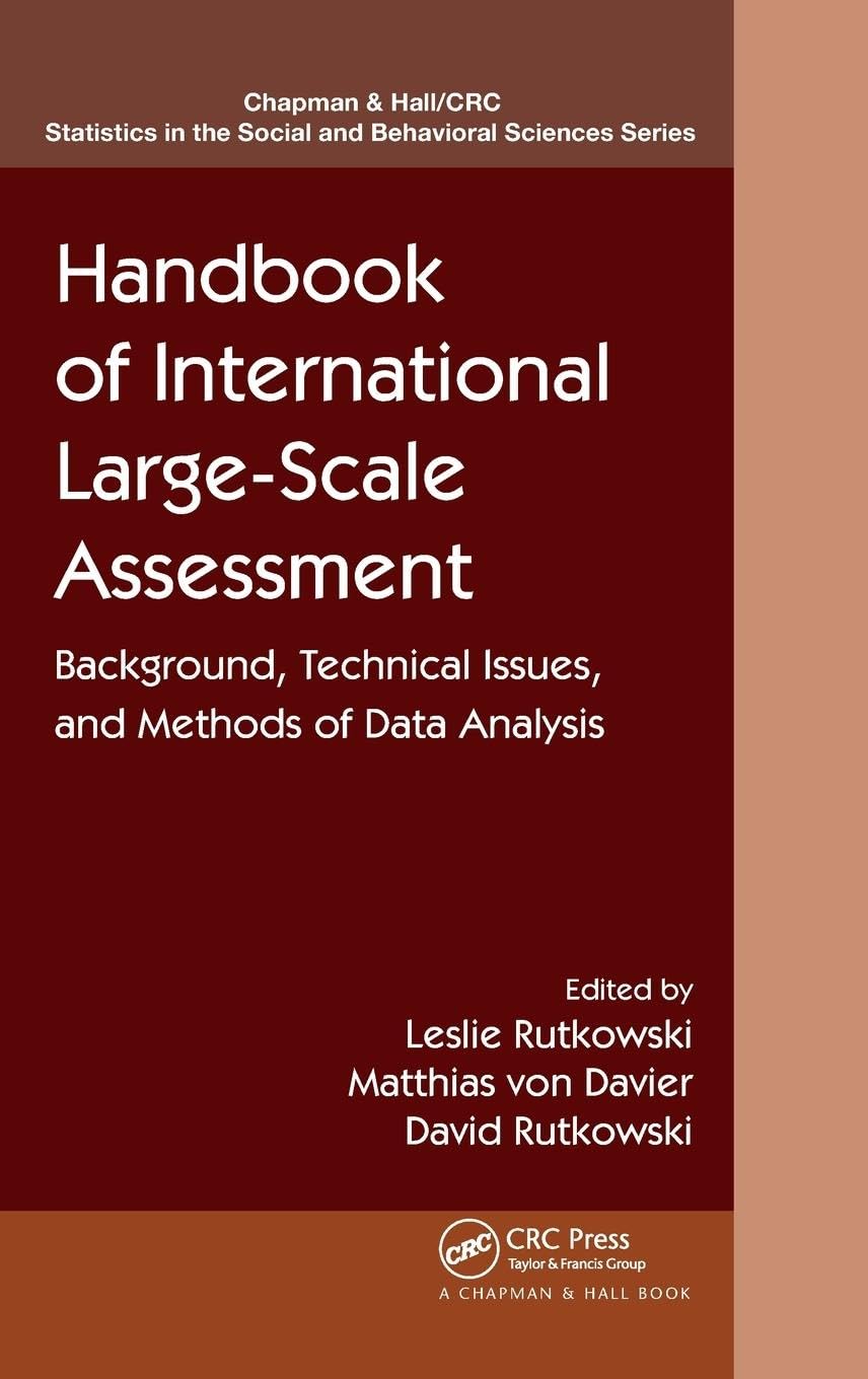 Handbook of International Large-Scale Assessment Education & Training