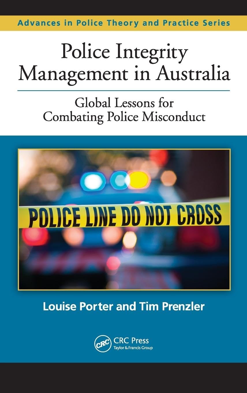 Police Integrity Management in Australia Medicine