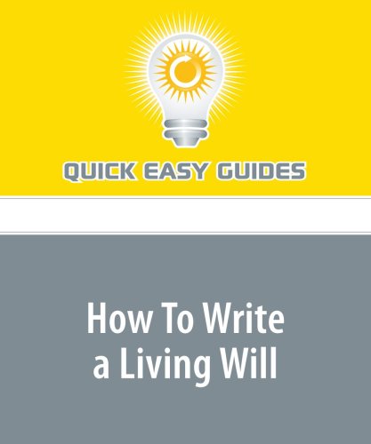 Product Image: How To Write a Living Will