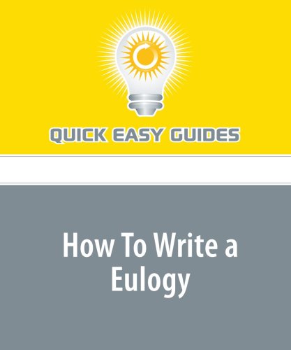 How To Write a Eulogy Hobbies & Crafts