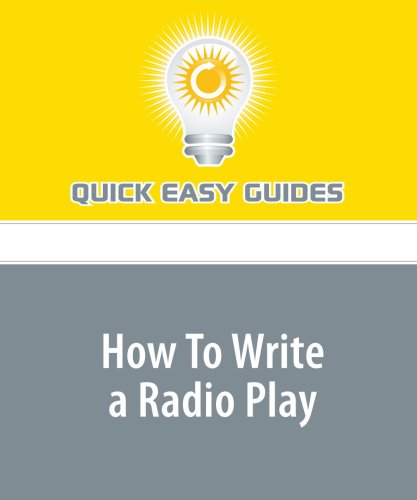 Product Image: How To Write a Radio Play