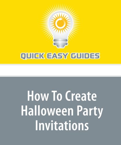 Product Image: How To Create Halloween Party Invitations
