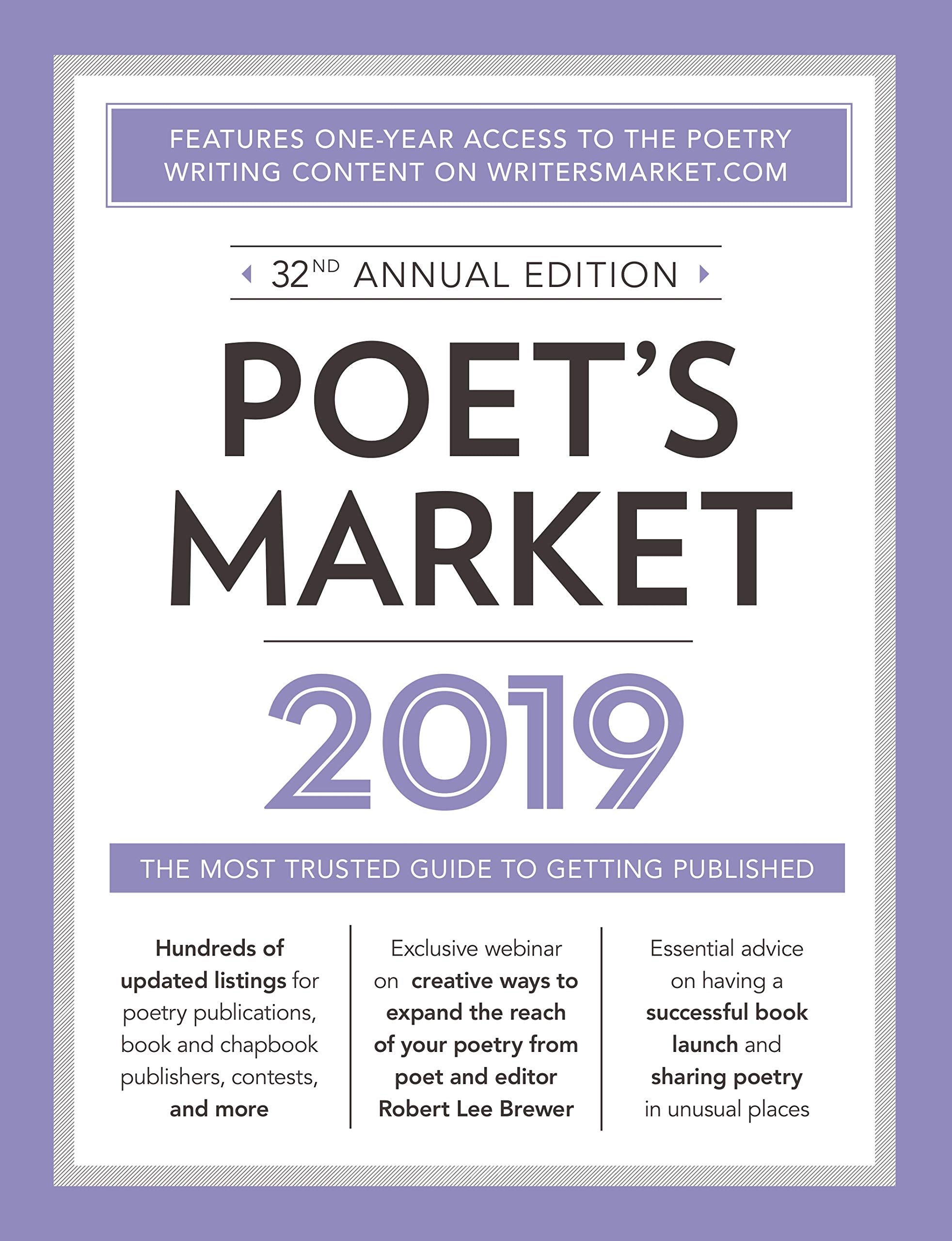 Poet's Market 2019: The Most Trusted Guide for Publishing Poetry Media & Communication