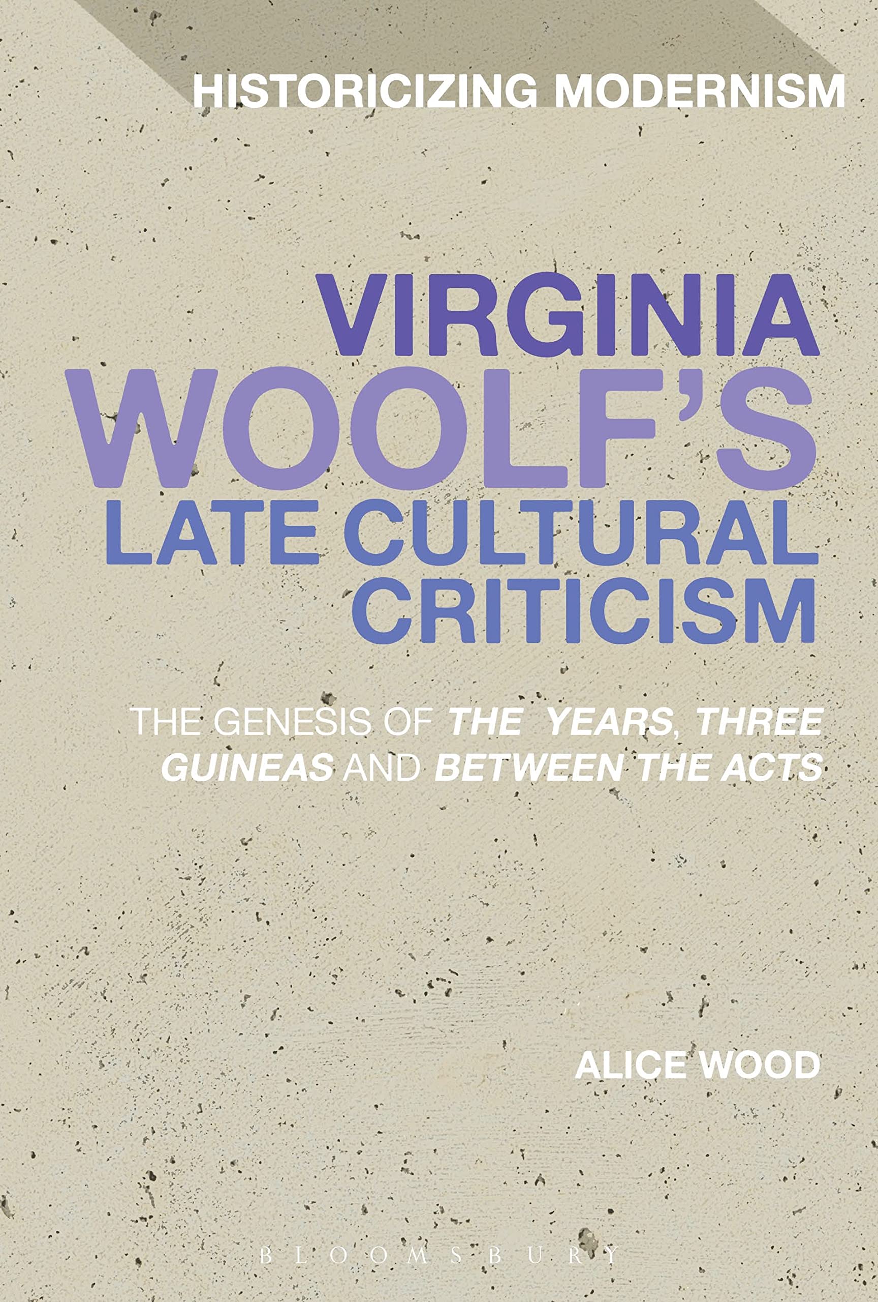 Virginia Woolf's Late Cultural Criticism Social Sciences