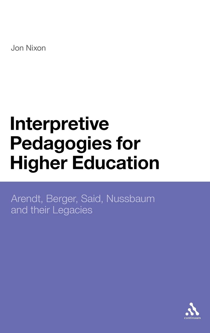 Product Image: Interpretive Pedagogies for Higher Education