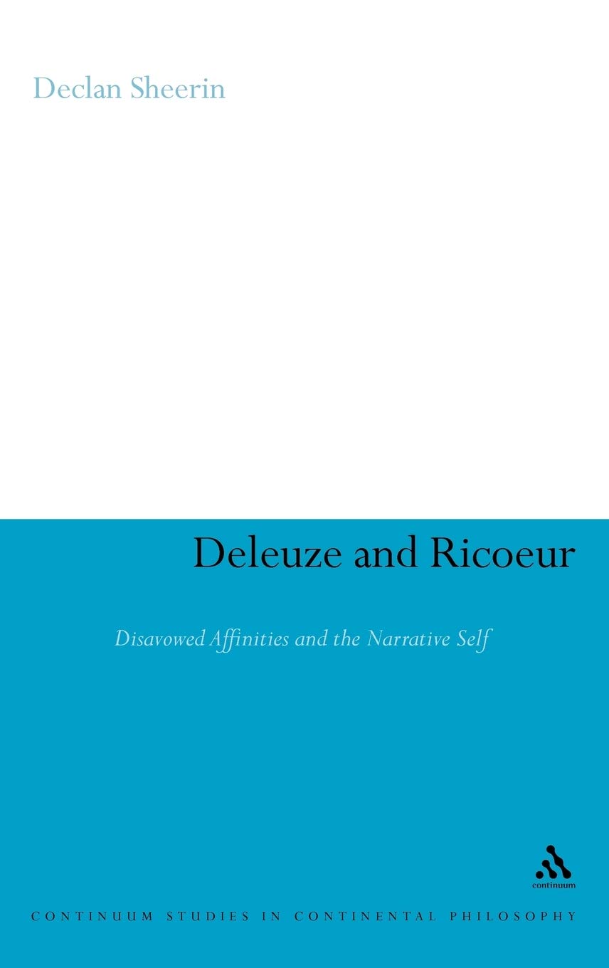 Product Image: Deleuze and Ricoeur