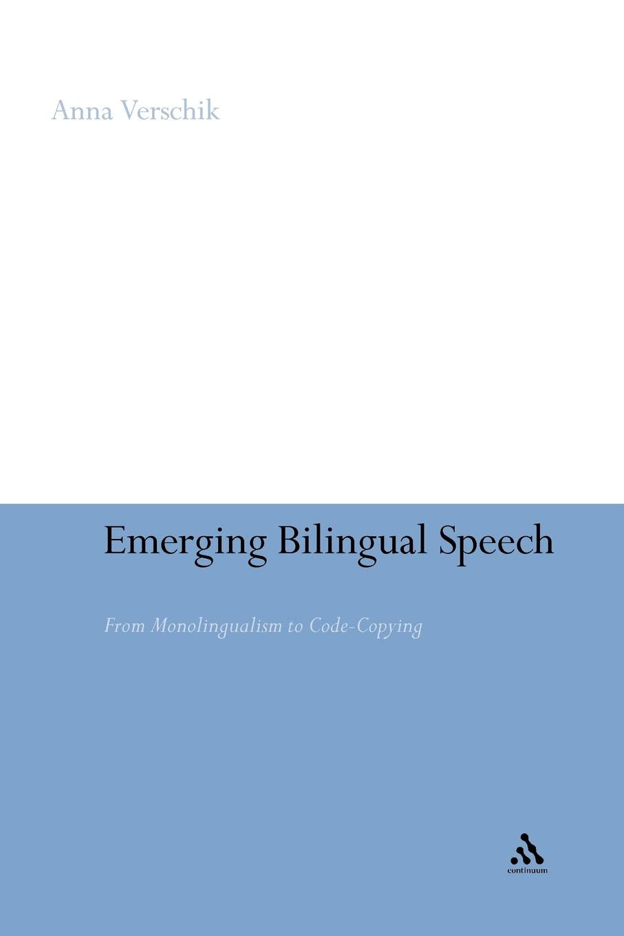 Emerging Bilingual Speech Social Sciences