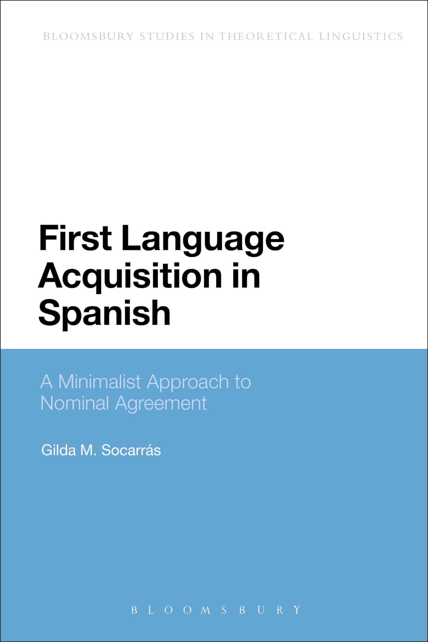 Product Image: First Language Acquisition in Spanish