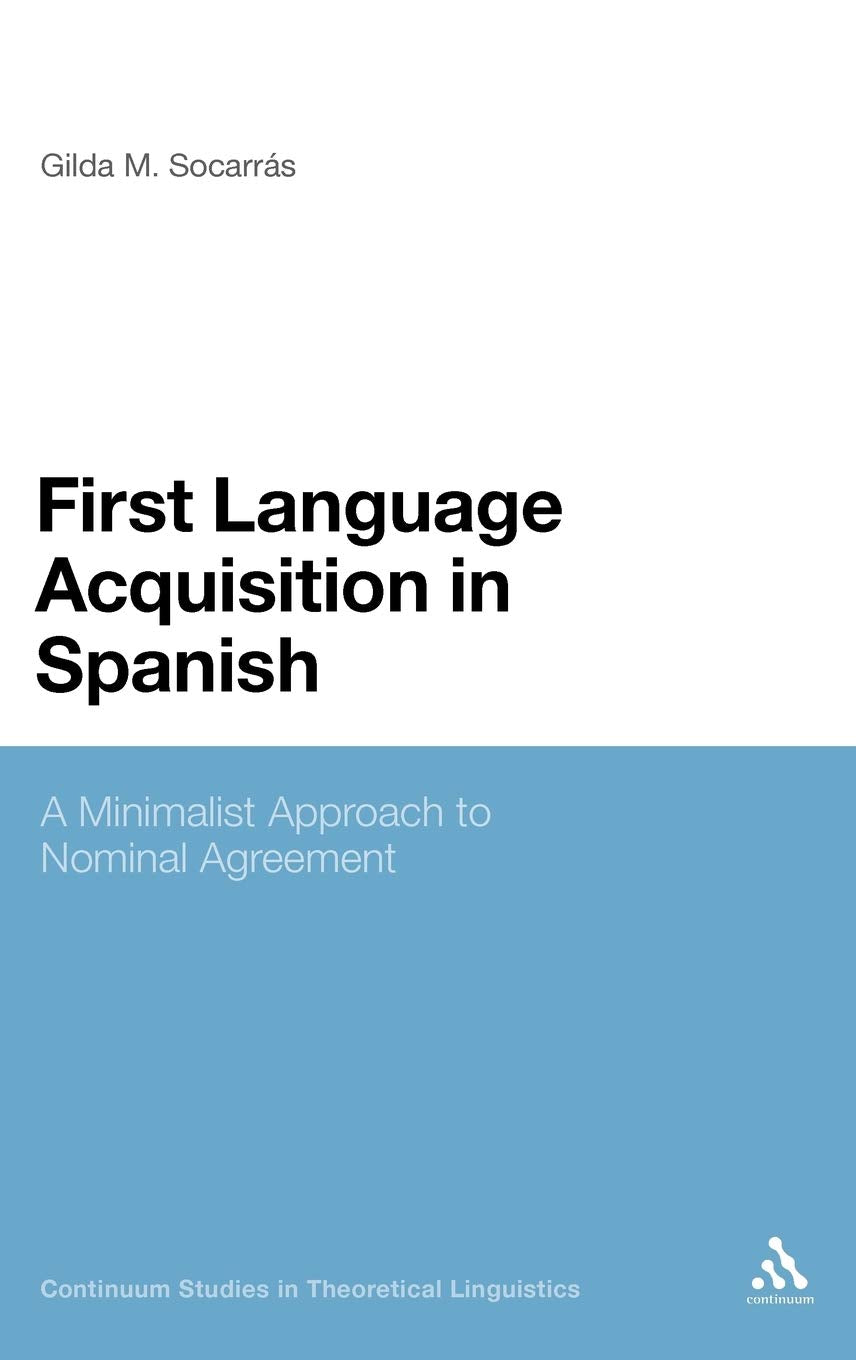 Product Image: First Language Acquisition in Spanish