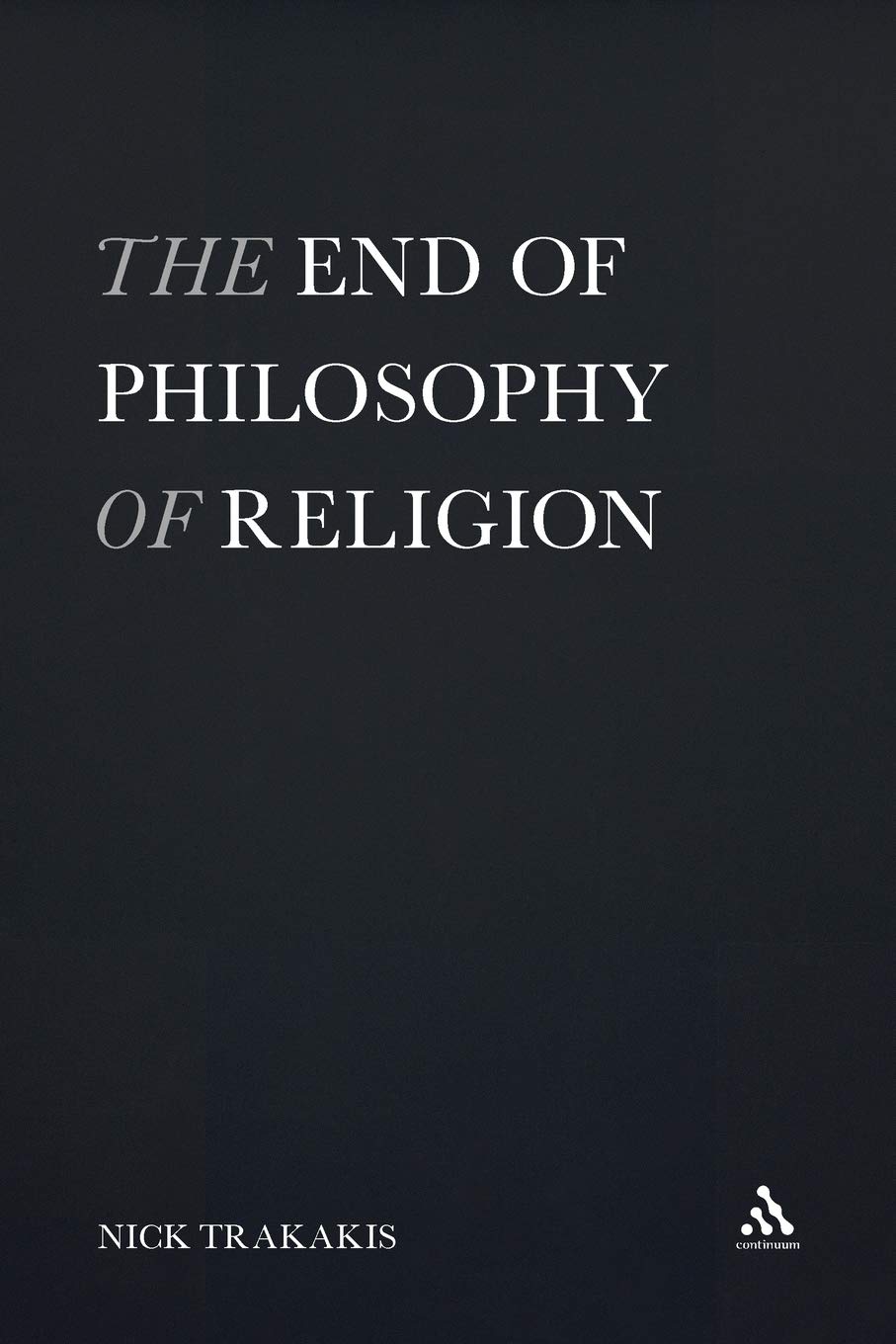 The End of Philosophy of Religion Social Sciences