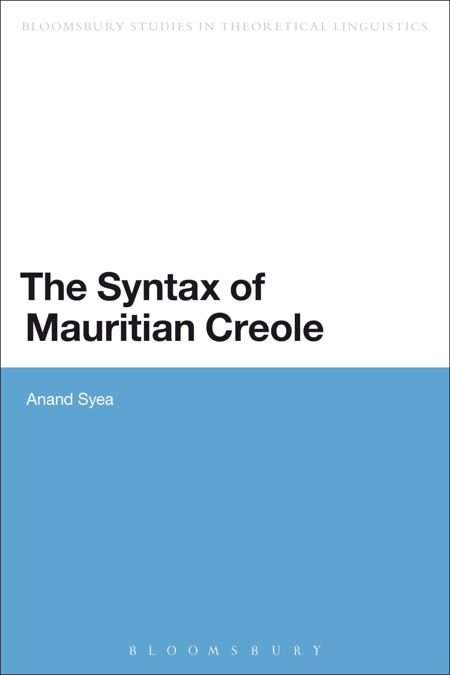 The Syntax of Mauritian Creole Social Sciences