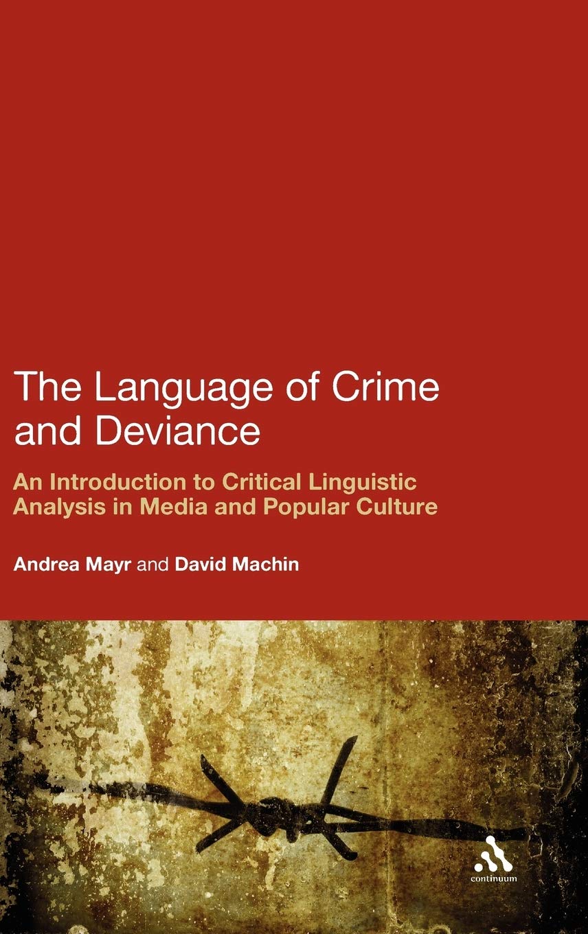 Product Image: The Language of Crime and Deviance