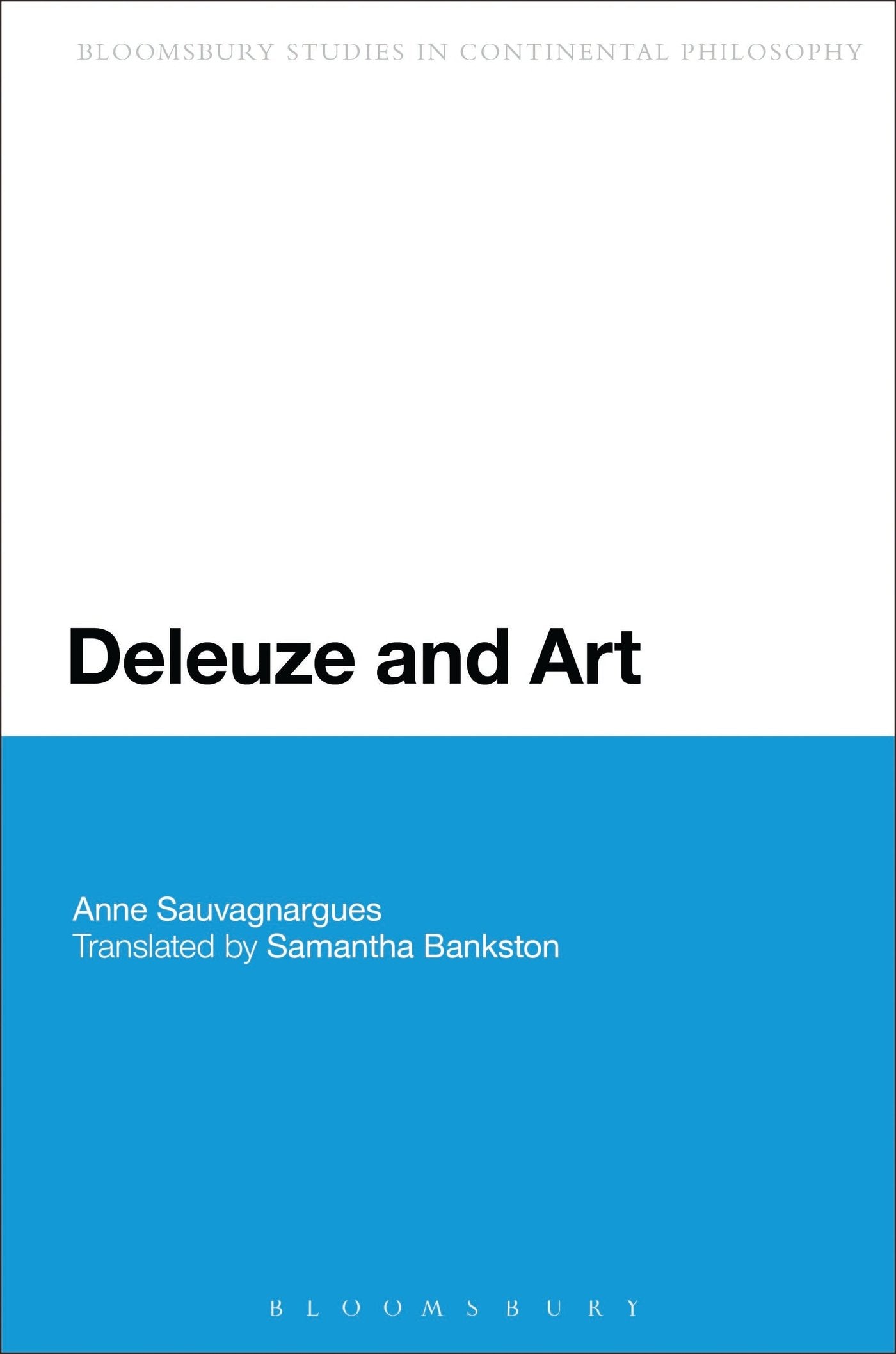 Deleuze and Art Philosophy