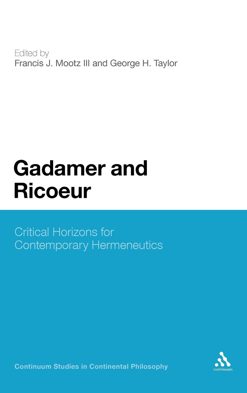 Gadamer and Ricoeur Philosophy