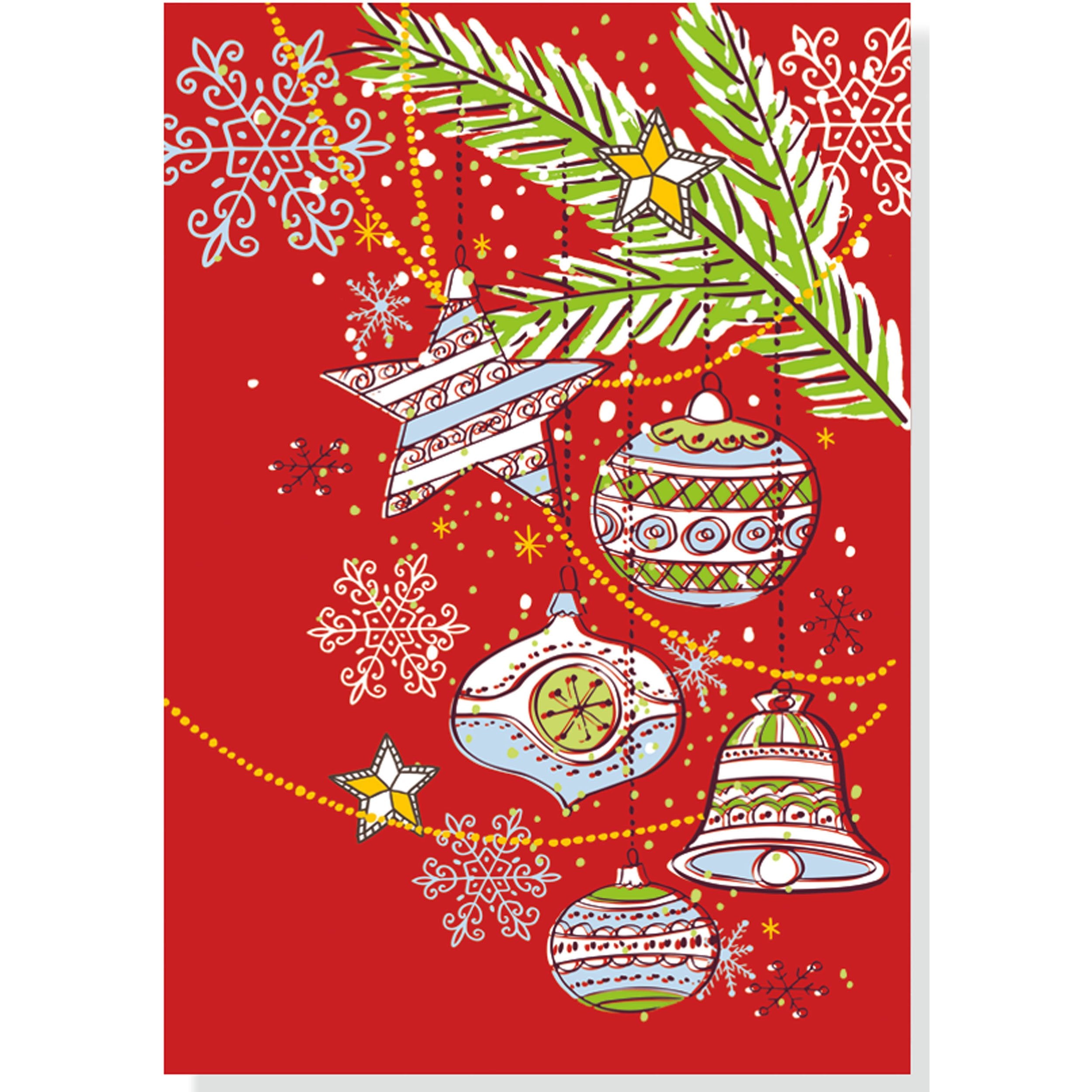 Ornamental Branch Small Holiday Cards Books
