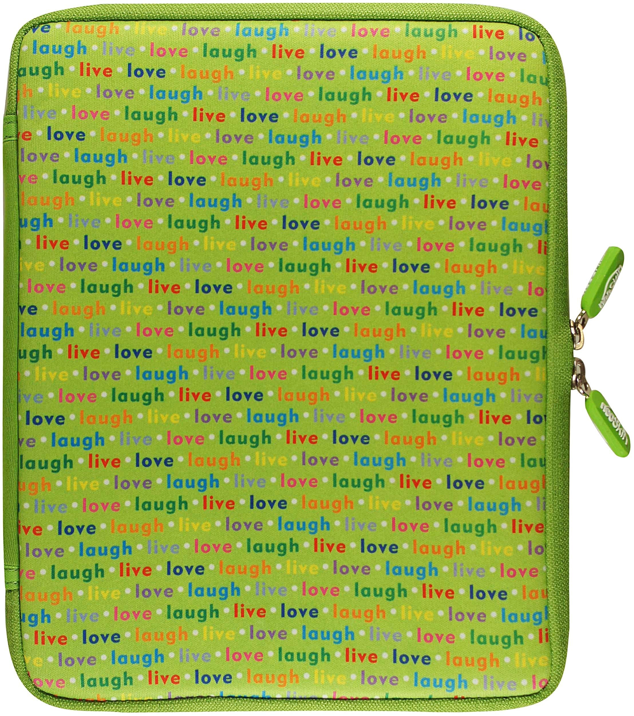 Live, Love, Laugh NeoSkin iPad2 Neoprene Jacket: With Built-In Screen Protection Books