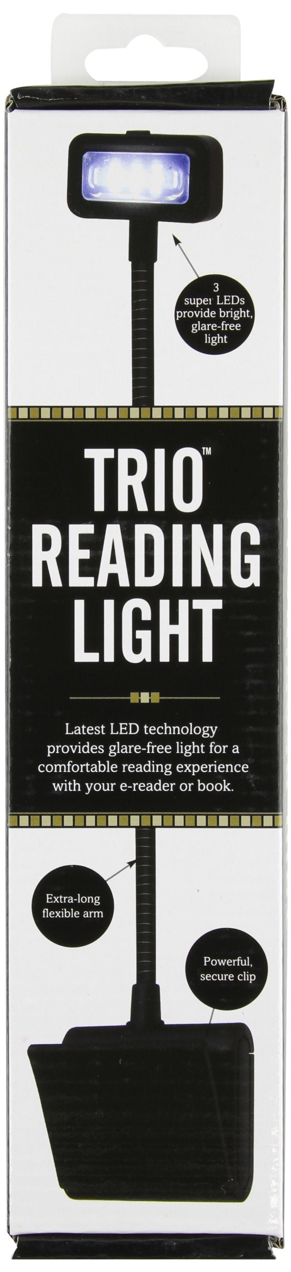 Black Trio Reading Light Books