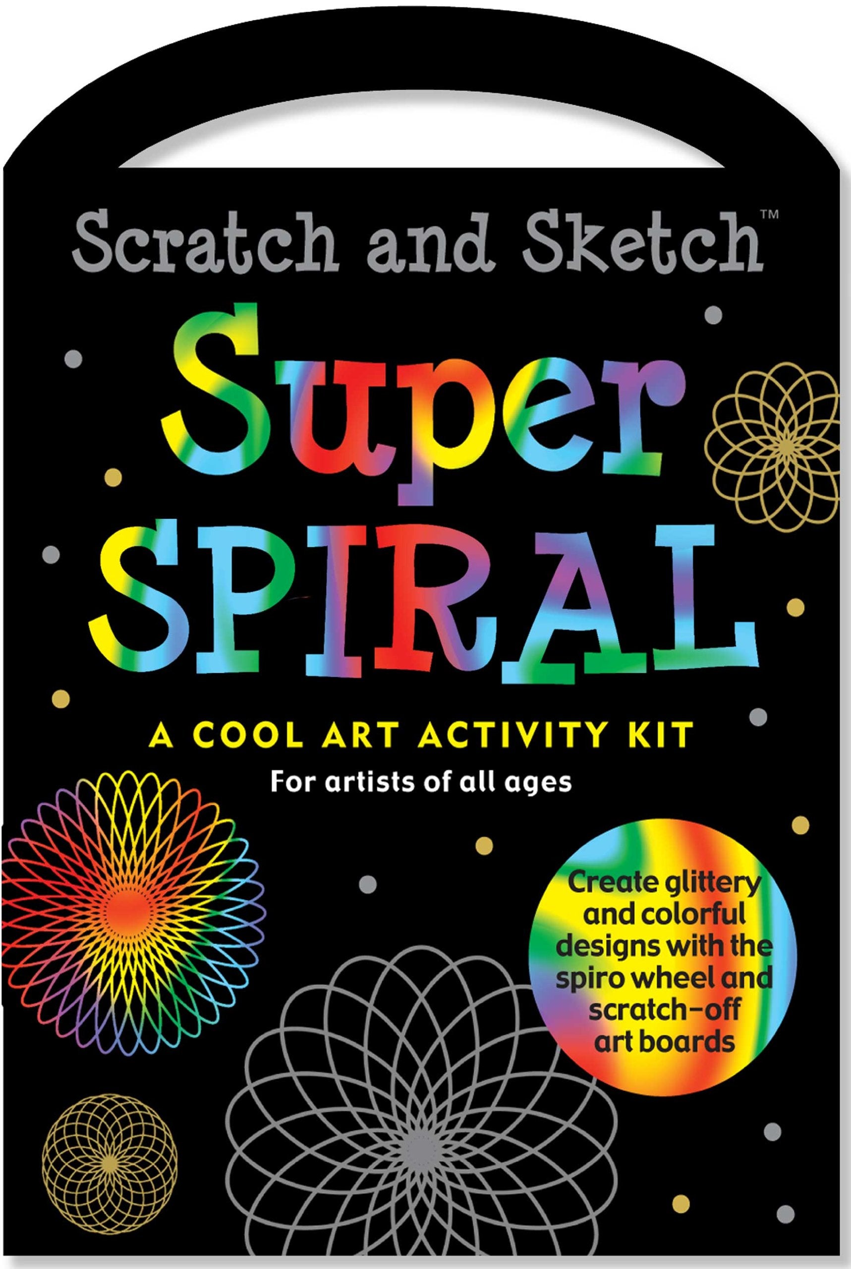 Scratch and Sketch Super Spiral Kit: A Cool Art Activity Kit Tiptoi & Games