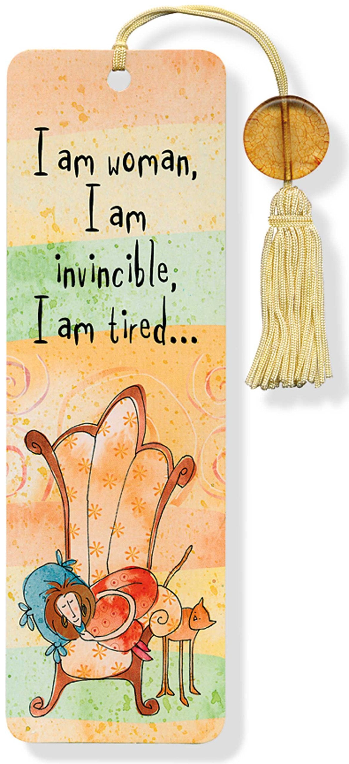 I Am Woman Beaded Bookmark Leisure, Home & Garden