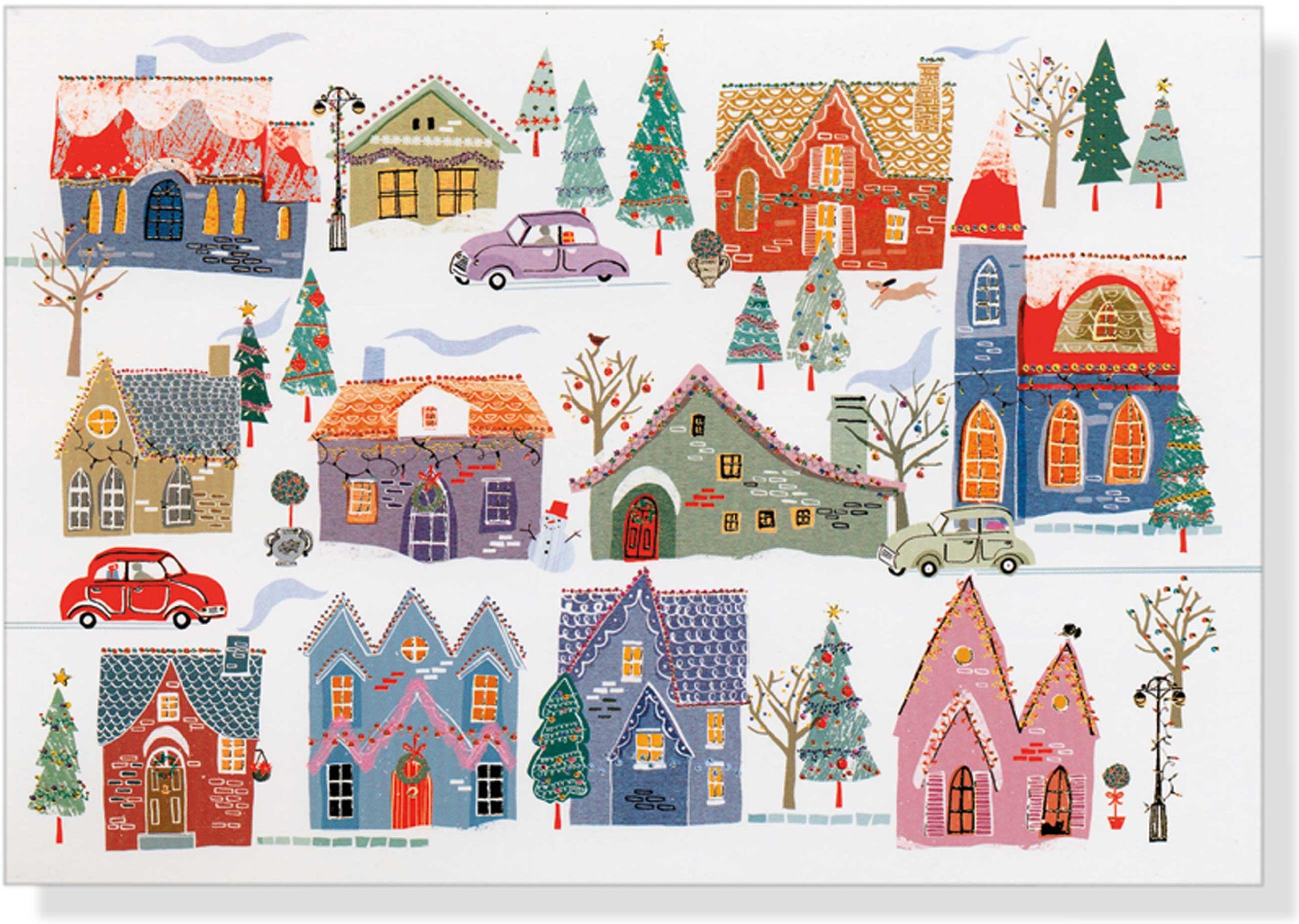 All Around Town Deluxe Boxed Holiday Cards Books