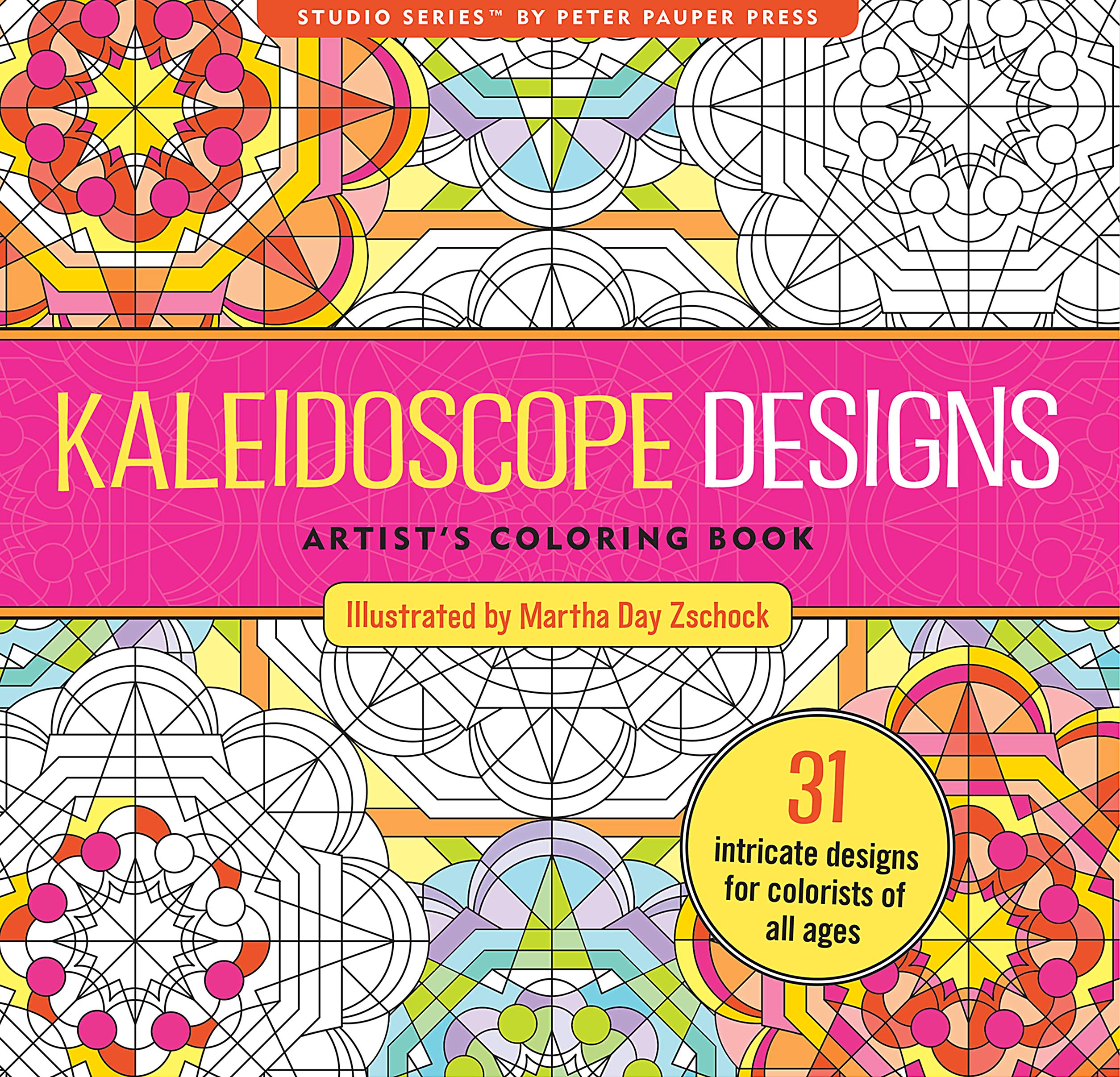 Kaleidoscope Adult Coloring Book book
