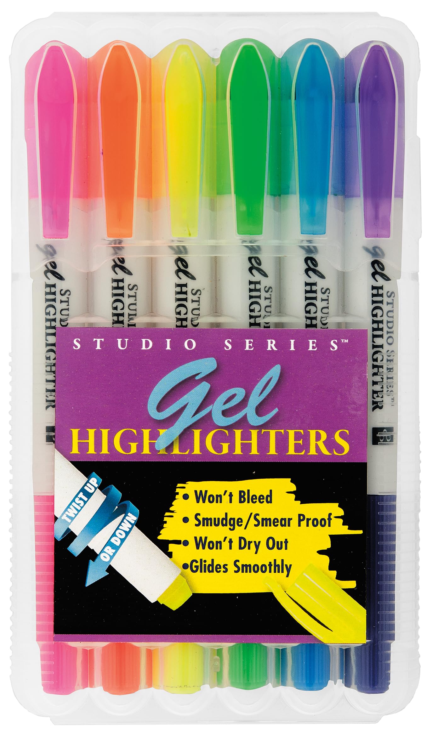 Gel Highlighters (set of 6) Books