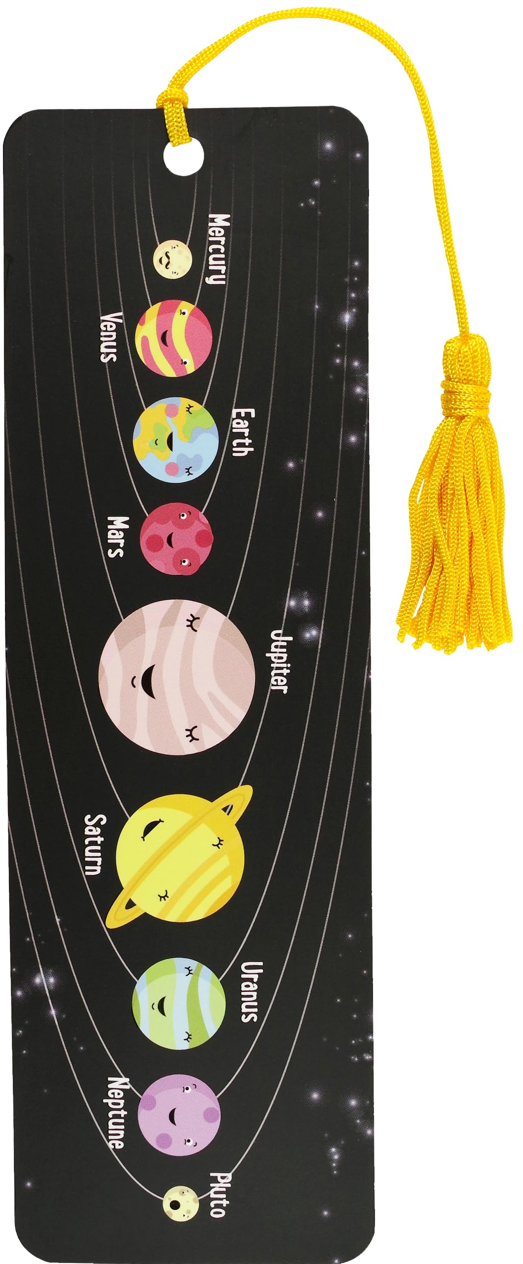 Solar System Children's Bookmark. With Tassel Non-fiction
