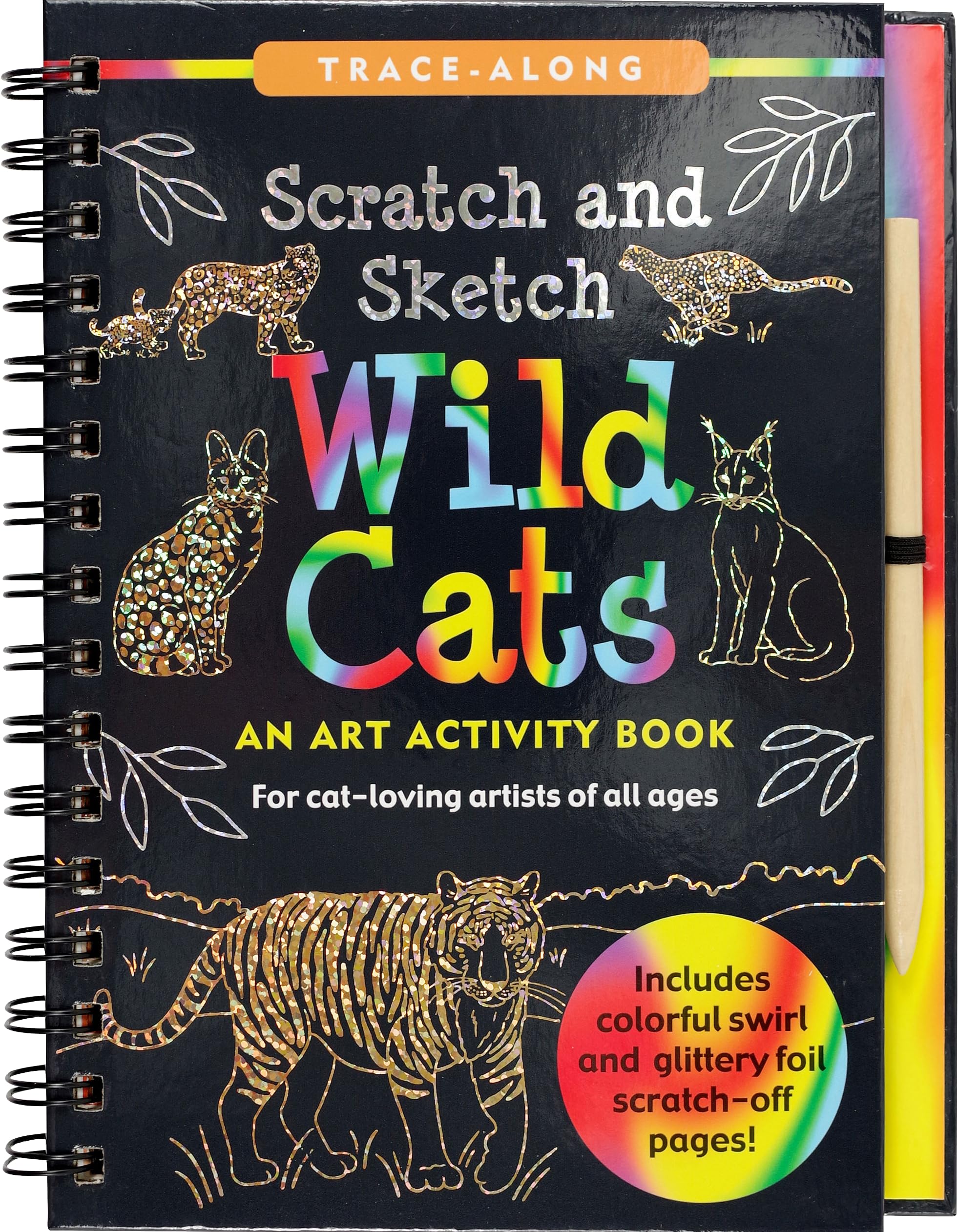 Scratch & Sketch(tm) Wild Cats (Trace Along) Tiptoi & Games