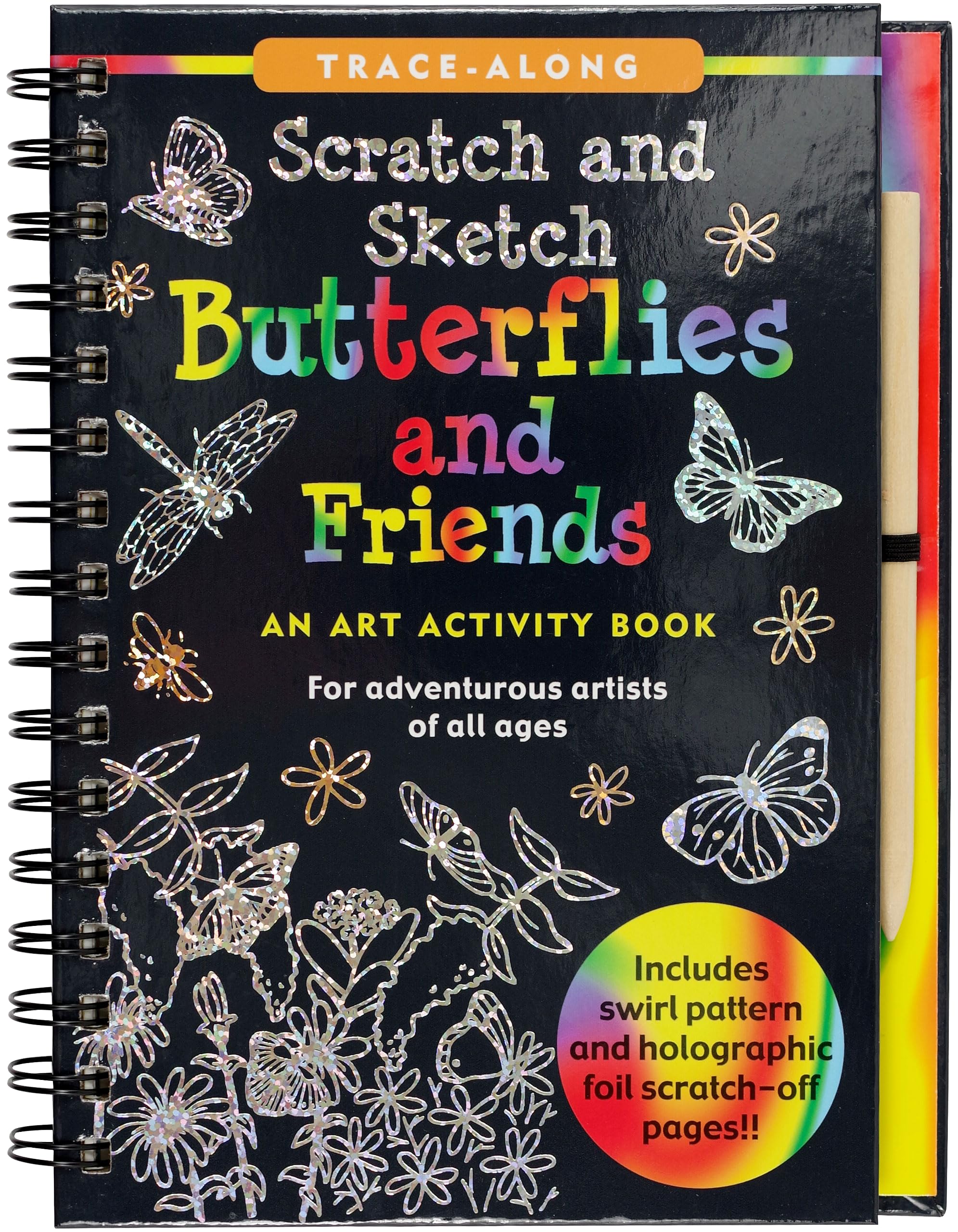Scratch & Sketch(tm) Butterflies & Friends (Trace Along) Books