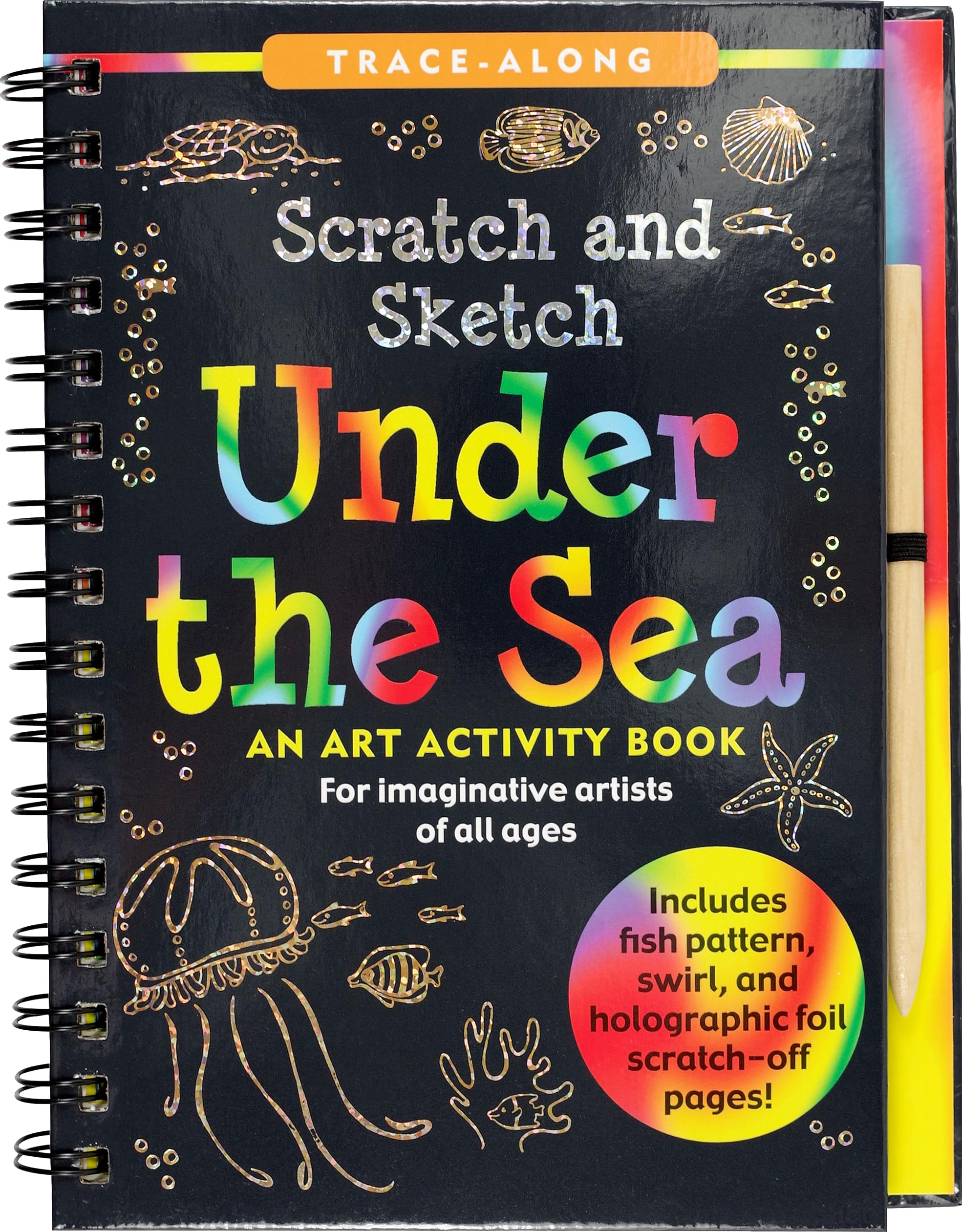 Scratch & Sketch(tm) Under the Sea (Trace Along) Tiptoi & Games