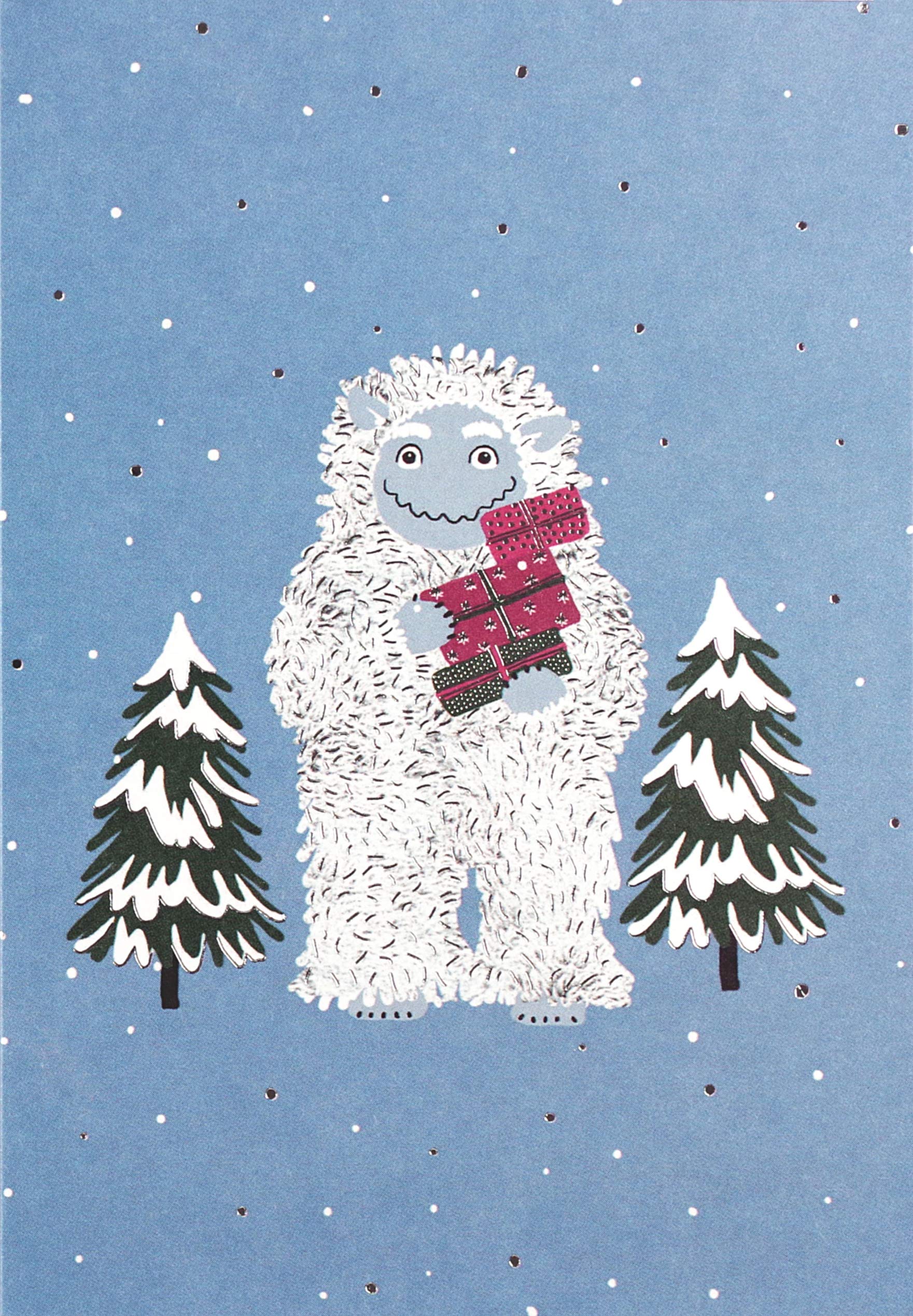 Yuletide Yeti Small Holiday Cards (Small Boxed Holiday Cards) Books