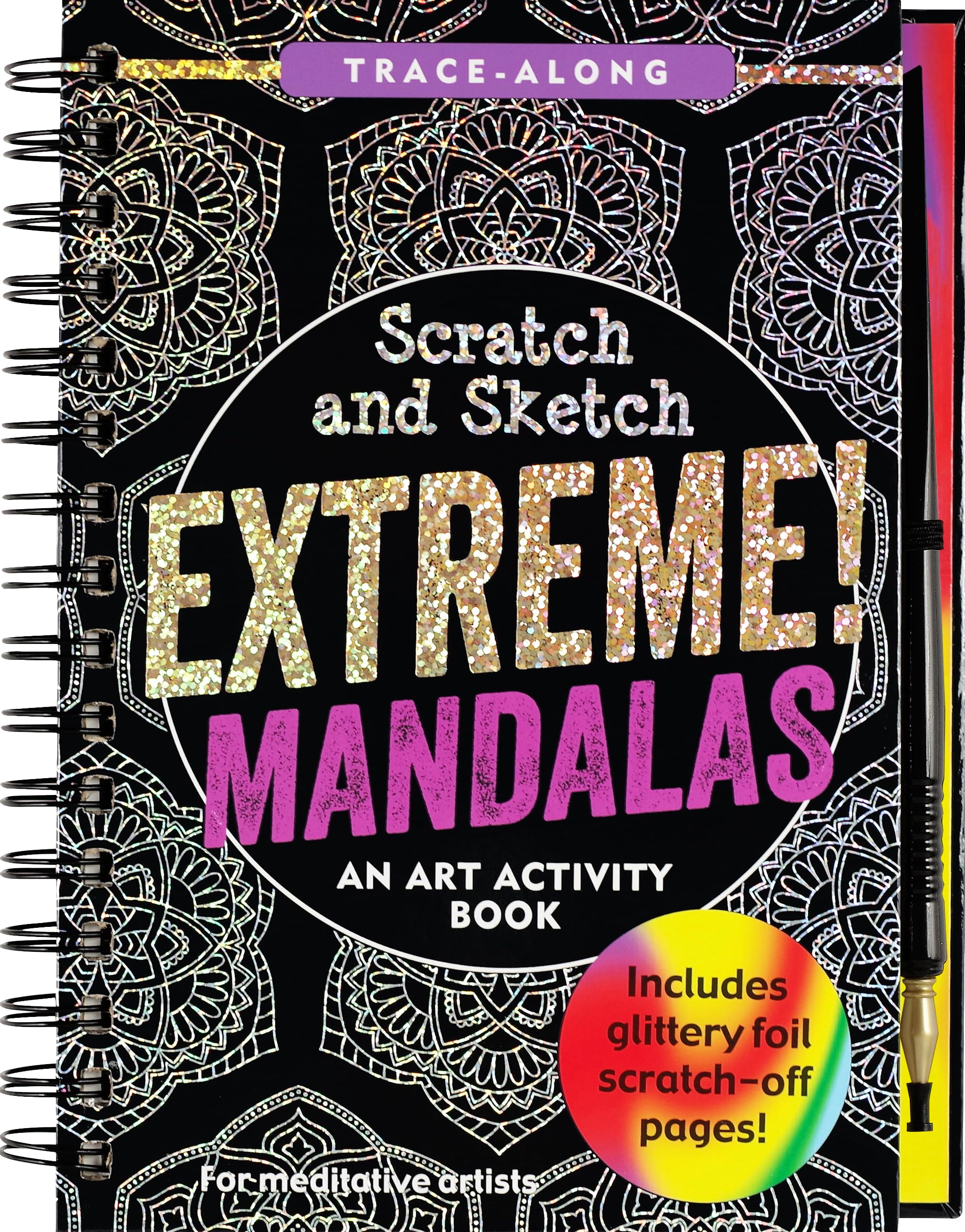 Scratch and Sketch Extreme Mandalas: An Art Activity Book for Meditative Artists (Scratch and Sketch Trace-Along) Novels & Short Stories
