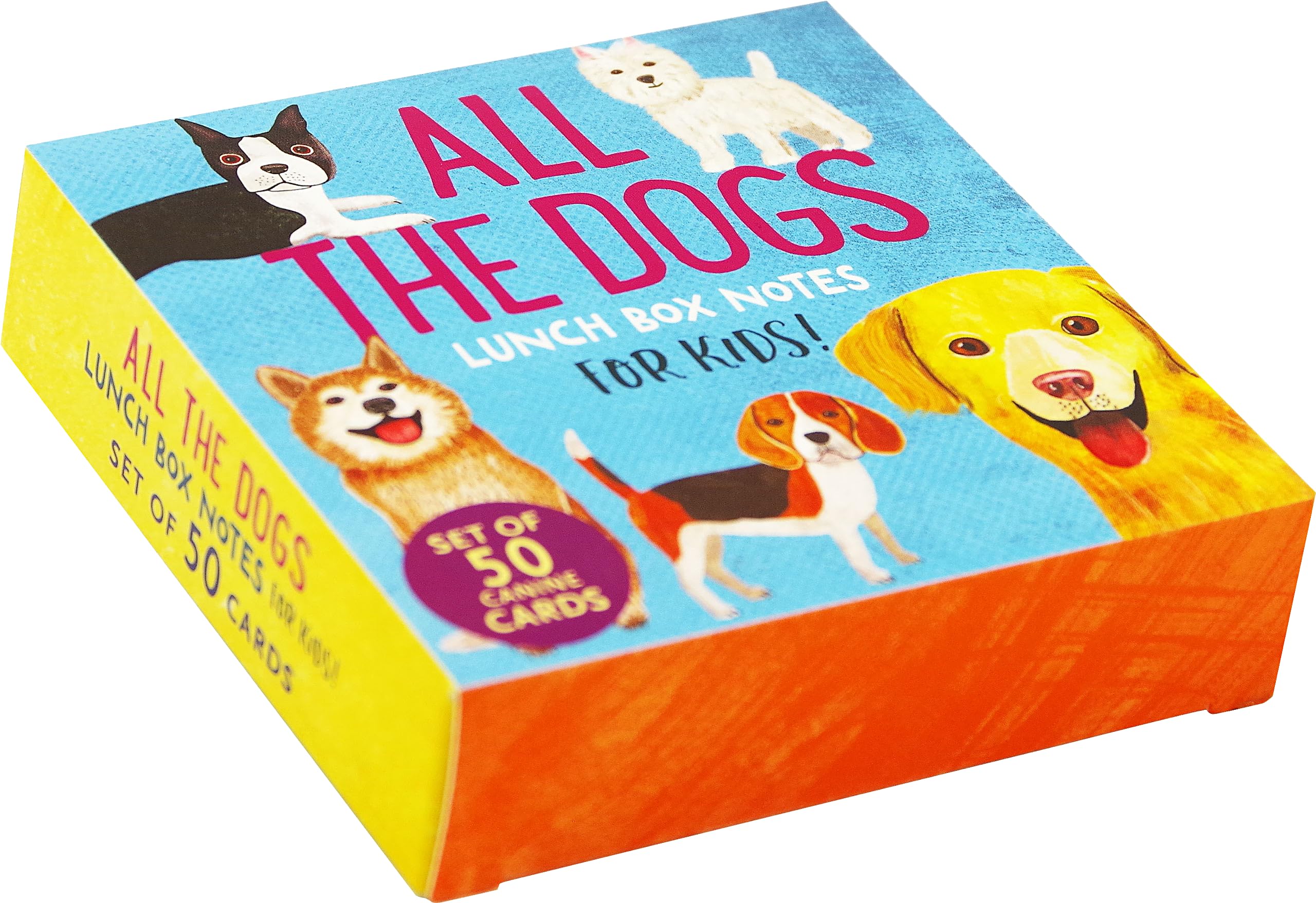 All the Dogs Lunch Box Notes: Fascinating Lunch Box Notes for Kids! Pets