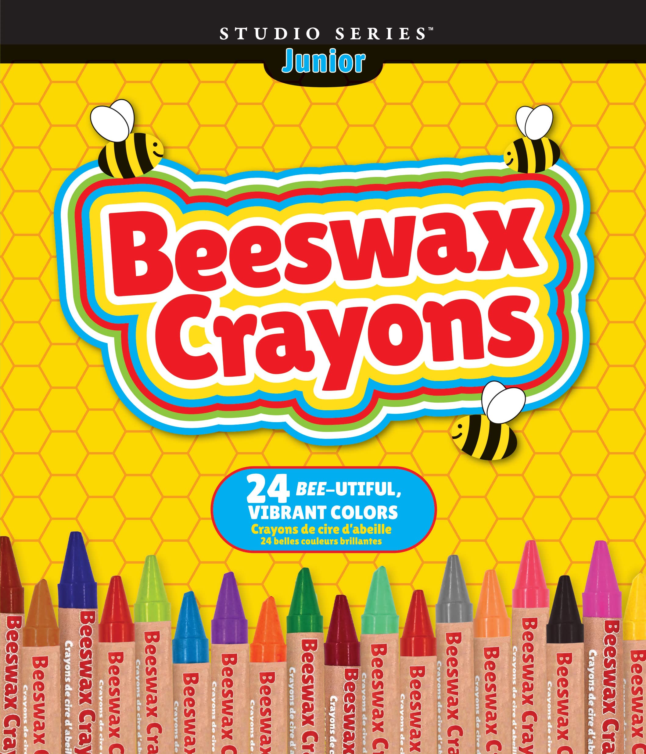 Beeswax Crayons (set of 24 colors) Books