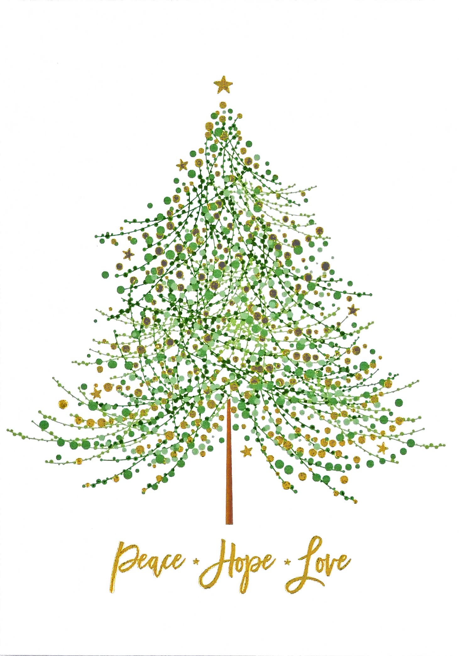 Tree of Festive Wishes Small Holiday Cards Books
