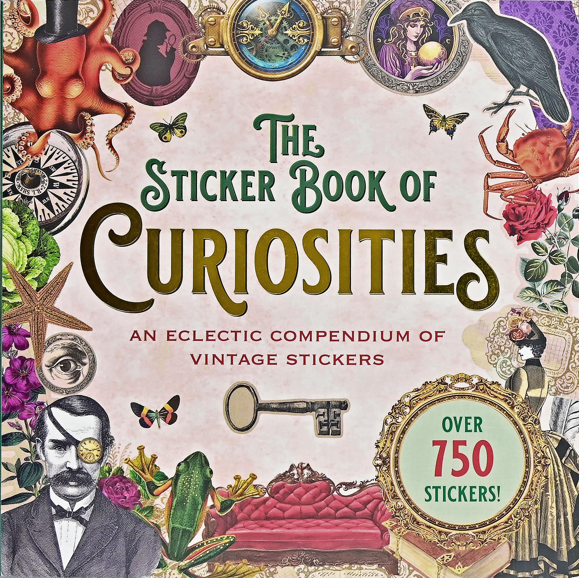 The Sticker Book of Curiosities (Over 750 Stickers) Books